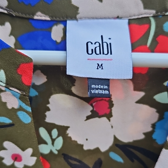 CAbi Multicolor Floral Blouse - Picture 2 of 4